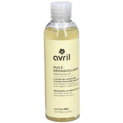 Huile Démaquillante Certifiée Bio — AVRIL (100 ml)