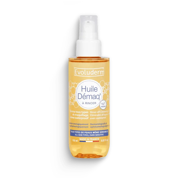 Huile Démaquillante Douceur — EVOLUDERM (150 ml)