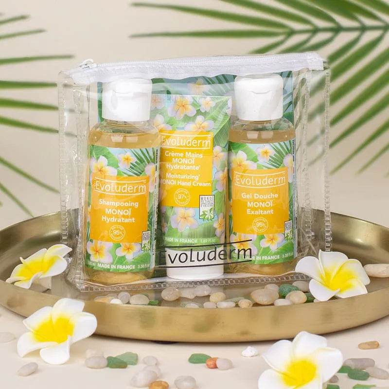 Trousse Voyage Évasion Monoï Evoluderm
